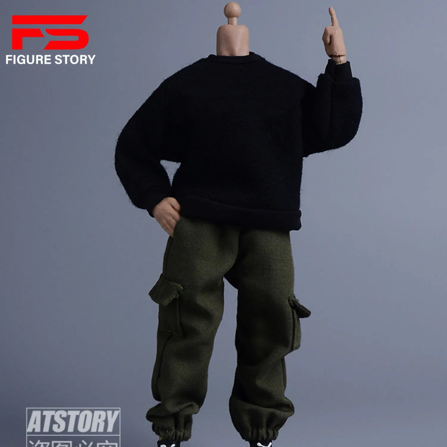 

IN STOCK 1/12 Scale male body model clothes hoodie pants fit 6'' action figure dolls