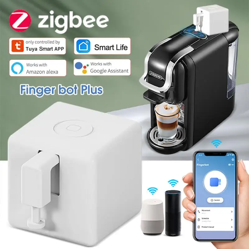 

1/2 шт., пульт дистанционного управления Zigbee 3,0 Fingerbot Plus