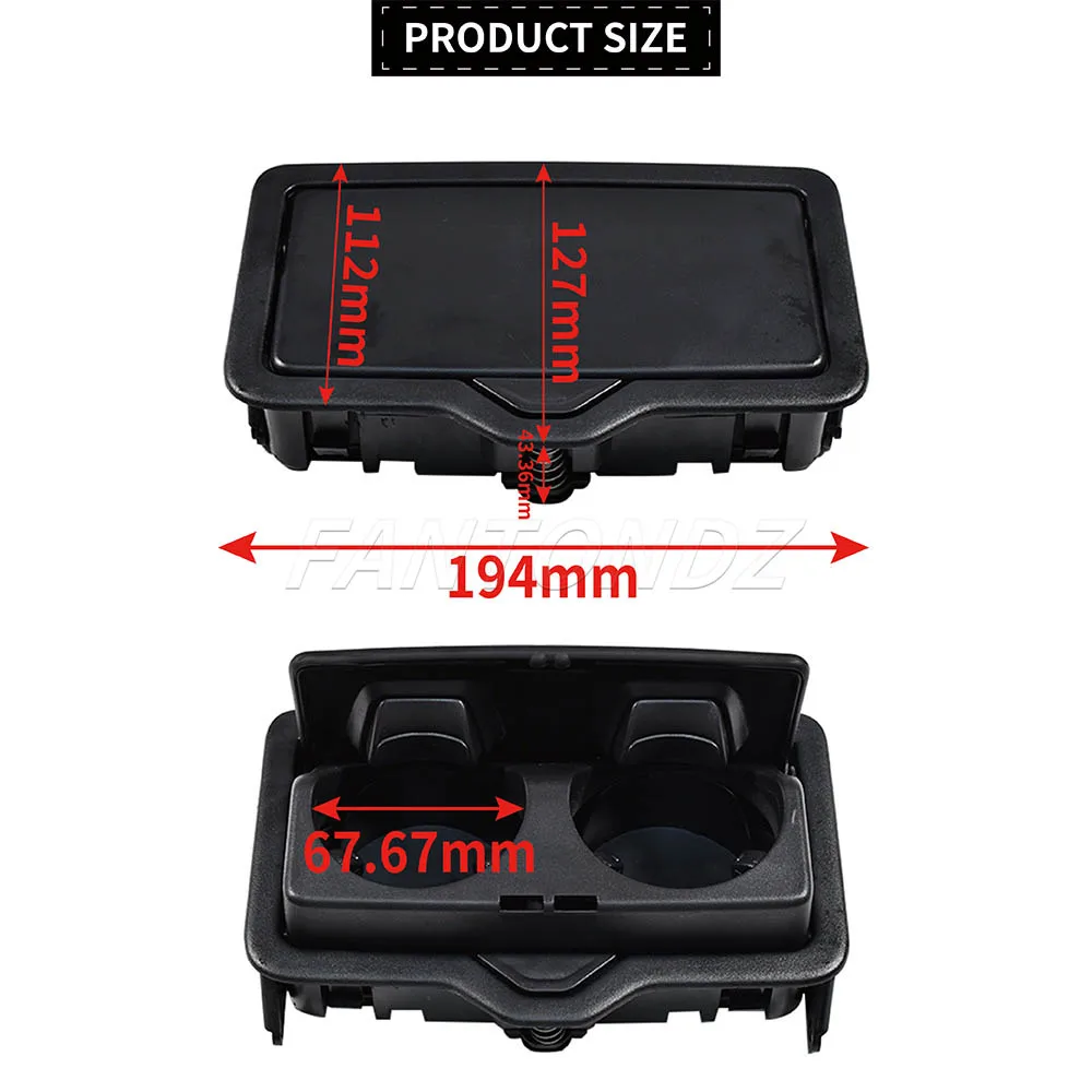 Задний подлокотник подстаканники подставка для напитков Audi A3 Q2 Q3 Q5 Q7 Q8 RS3 RSQ8 4M 0885995