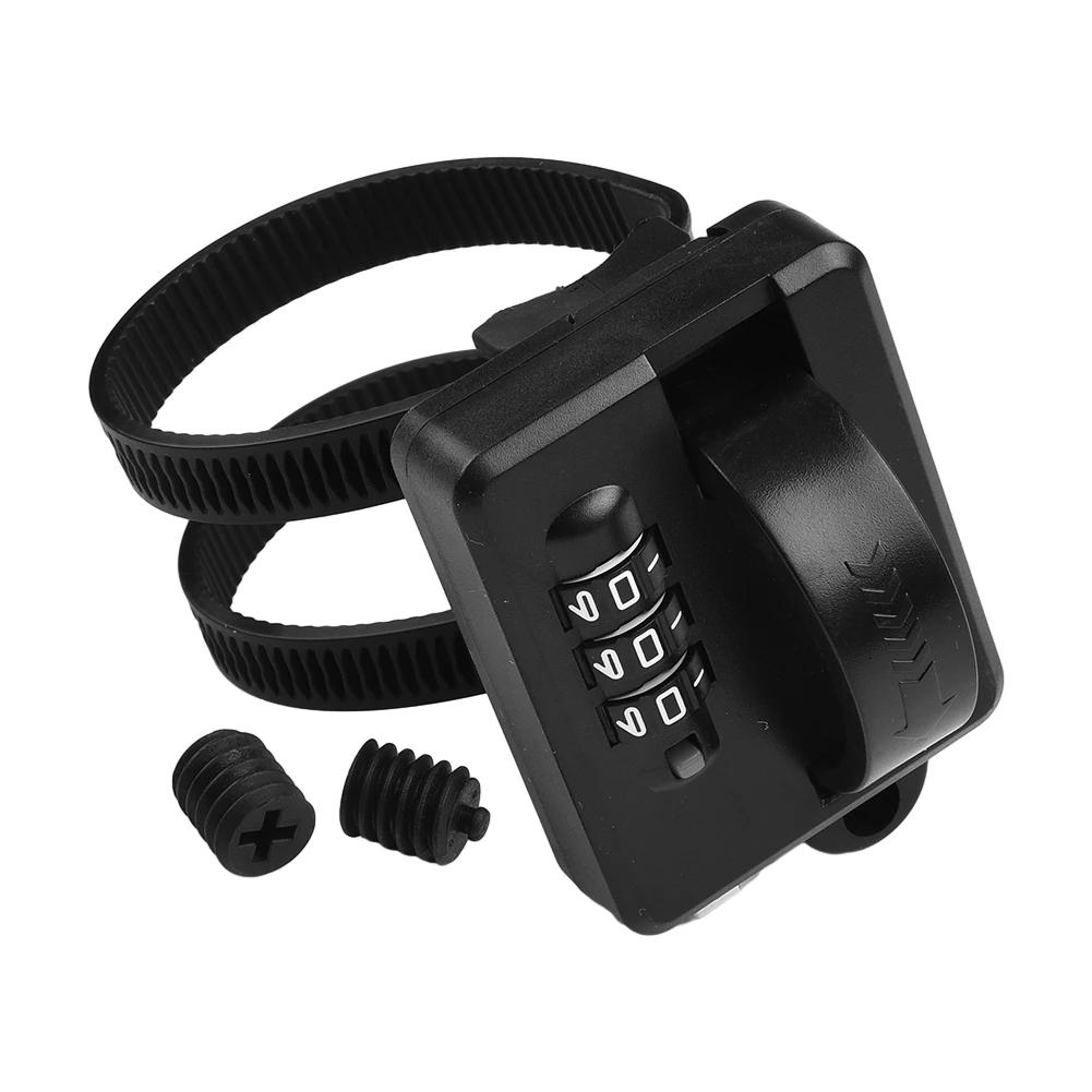 

MTB Bike Road Bike Password Lock Helmet Lock Anti-Theft Outdoor Cycling Safety 1pc Bike Bikes Equipent Helmet Helmet Lock