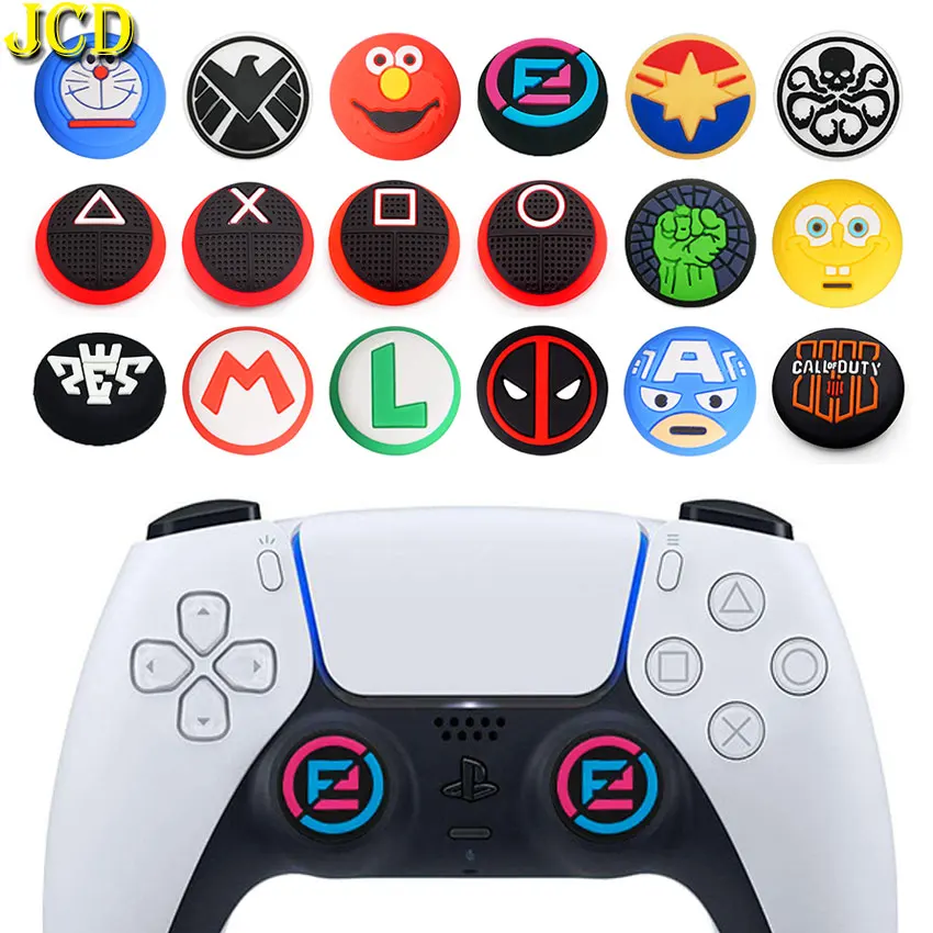 

1pcs Silicone Thumb Grip Cap For PS5 PS4 PS3 Xbox Series One 360 Switch Pro Controller Joystick Cover Case Thumbstick Grip Caps