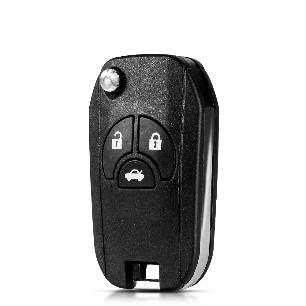 KEYYOU модифицированный удаленный автомобильный ключ 2/3/4 кнопки для Nissan Sylphy Cube Juke