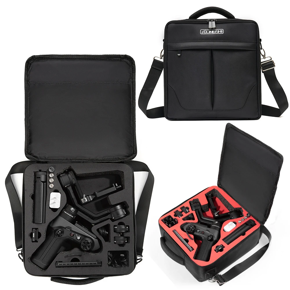 

For Zhiyun Weebill 2 Shoulder Bag Handheld Gimbal Portable Storage Handbag Waterproof Carrying Case Box Hard Cover Accessories