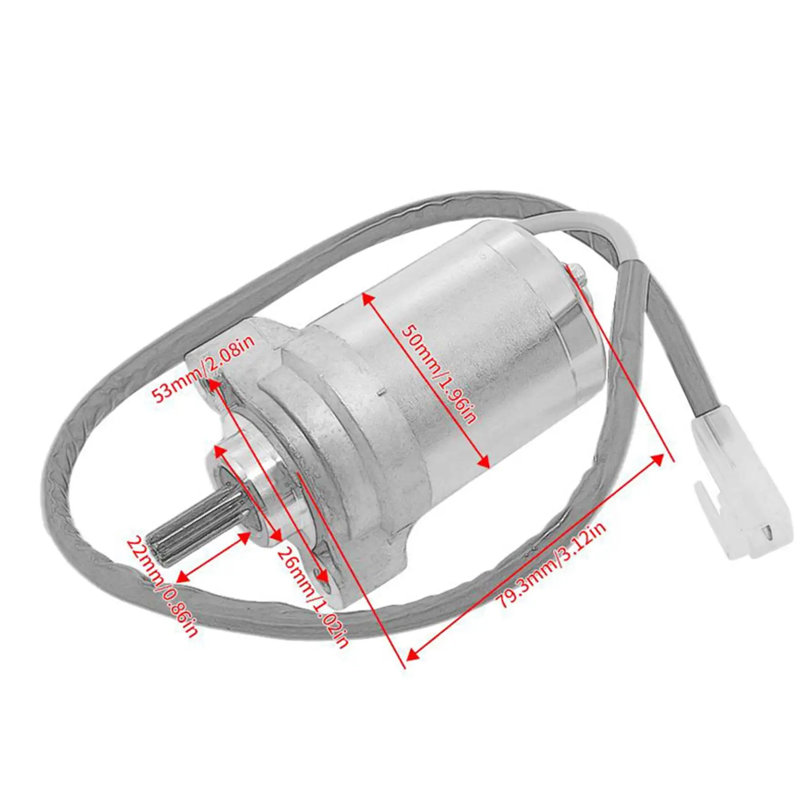 Стартер мотоцикла 5D7-81890-00 38b-h1800-01 5D7-81890-01 двигателя для Yamaha Yzf R15 R125A R125 MT125 Wr125x
