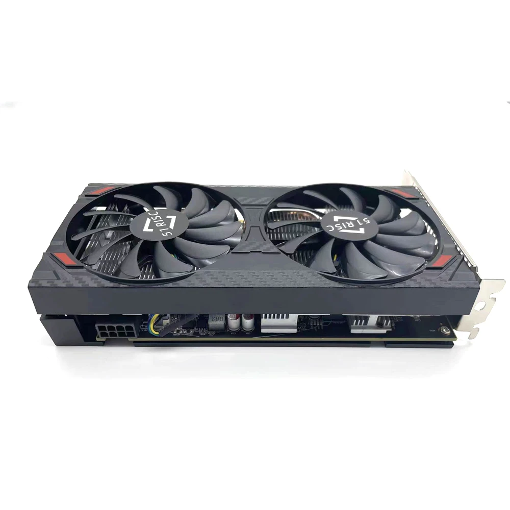 SHELI 51RISC RX5500XT 8G D6 karta graficzna do gier z pamięcią 8G/128bit/GDDR6 16GHz częstotliwość pamięci DirectX12 funkcja 3D 4 SHELI 51RISC RX5500XT 8G D6 karta graficzna do gier z pamięcią 8G/128bit/GDDR6 16GHz częstotliwość pamięci DirectX12 funkcja 3D 4