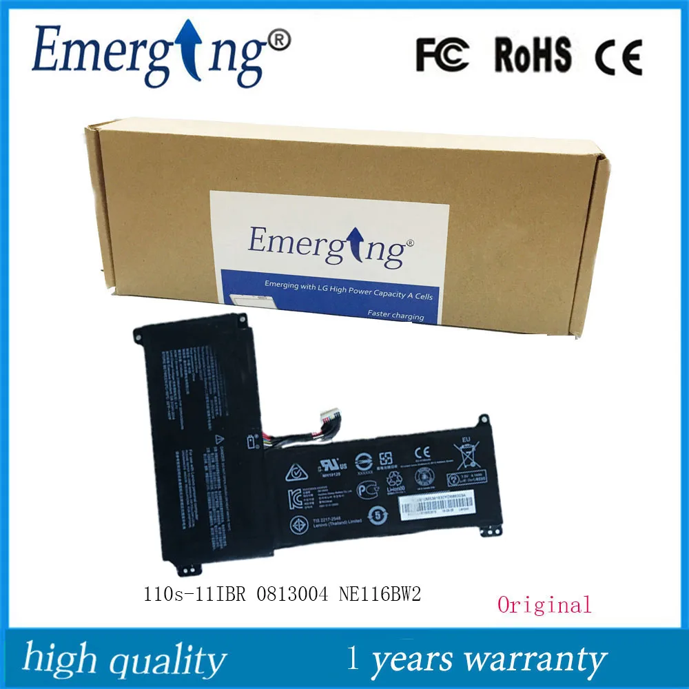 31Wh новый оригинальный NE116BW2 Аккумулятор для ноутбука Lenovo IdeaPad 110s-11IBR 0813004 2ICP4 5B10M53638 0813004 120S-14IAP