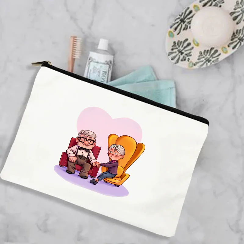 2024 дорожный органайзер для косметики Disney Up Фредерикс Рассел Женская Холщовая