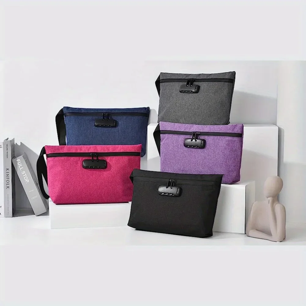 Водоотталкивающий герметичный чехол с кодовым замком защищенный от запаха