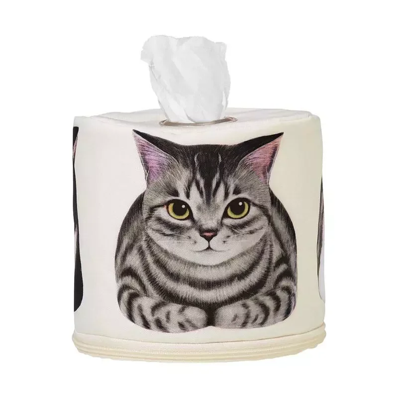 

Tissue Box Cover Tissue Dispenser Box Storage Bag Facial Tissue Box Cover Holder Case For Car Home Bathroom Kitchen