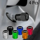 4 шт. Новые Металлические колпачки для клапанов колес автомобильные колпачки с шестигранным стержнем для Jeep WK2 Wrangler Grand Cherokee компасы Renegade колпачки для стержней шин