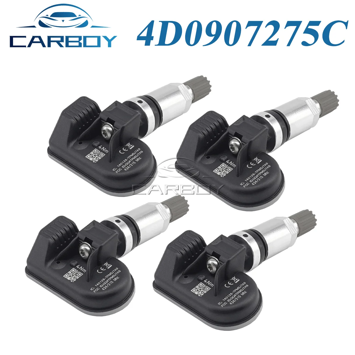 Система контроля давления в шинах 4D0907275C 4D0907275 TPMS для Audi A6 A8 S8 RS6 Bentley Continental GT Volkswagen Phaeton