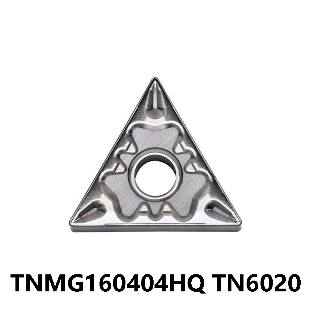 TNMG331HQ Оригинал TNMG 160404 ТНМГ HQ 60 ° Лезвие TN620 Твердосплавные вставки Токарный станок