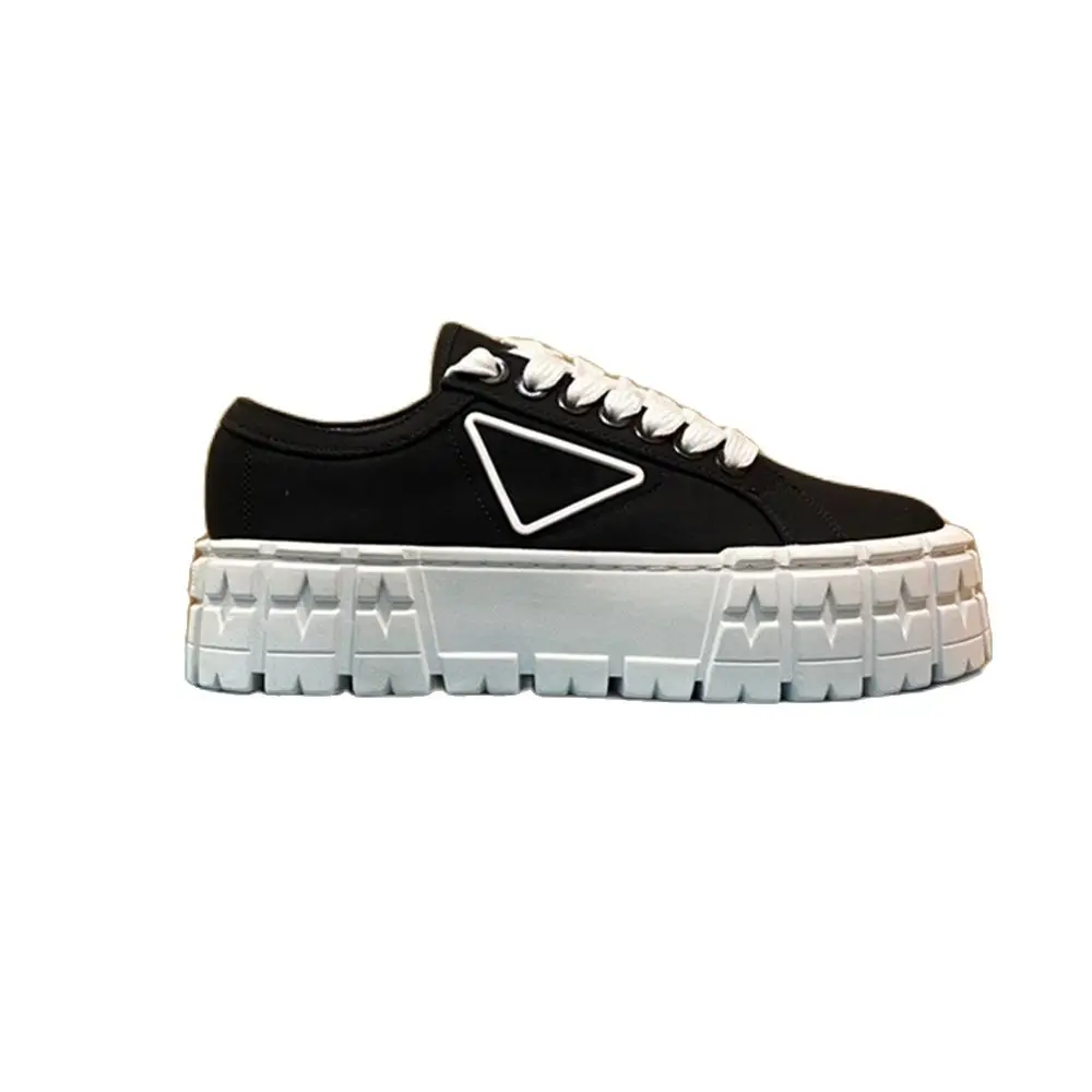 

Оригинальные дизайнерские стильные роскошные женские/для девушек Canvae, треугольные дышащие спортивные маленькие белые туфли на толстой подошве со шнуровкой 34-41