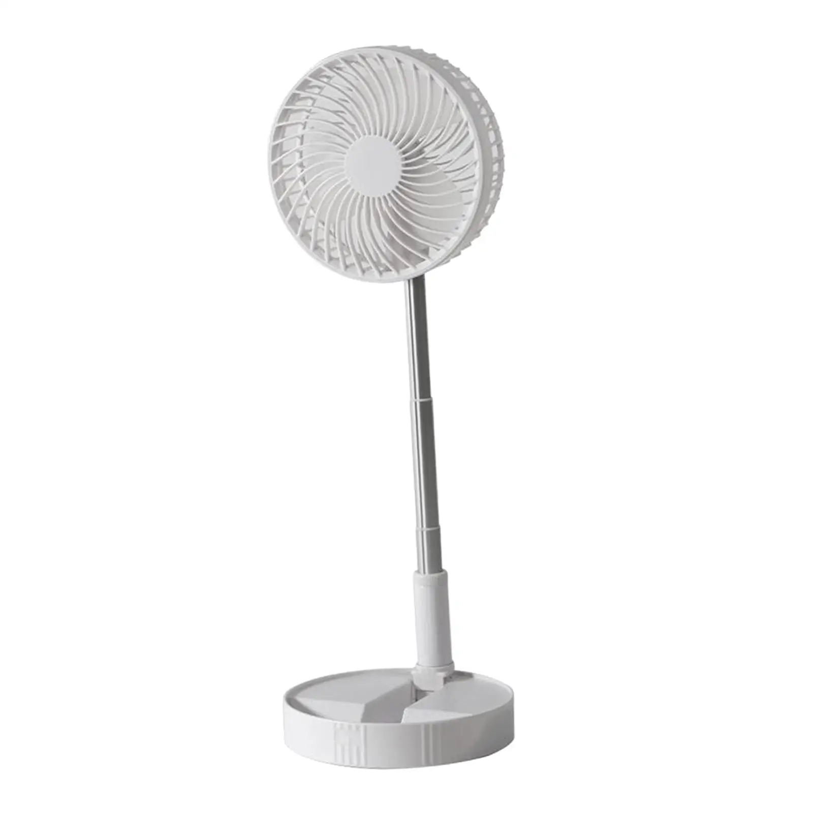 

Air Cooling Fan Personal Floor Fan USB Rechargeable 4 Wind Speed Foldable Fan Light Weight Desktop Shaking Fan for Bedroom Home