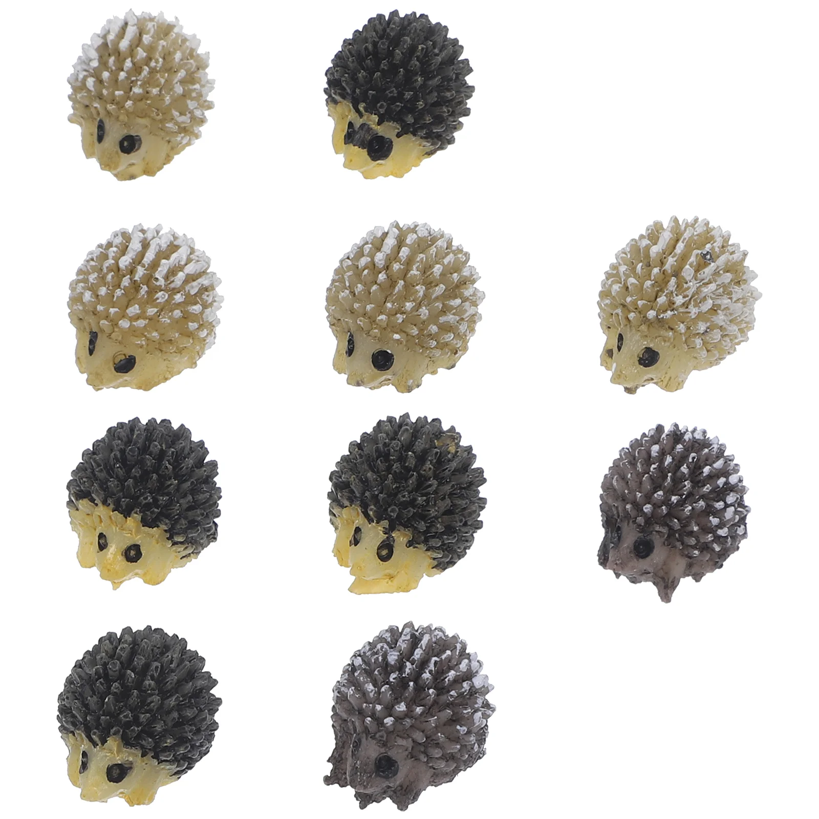 

Figurine Miniature, Resin Landscape Garden Decoration Ornaments, 10pcs