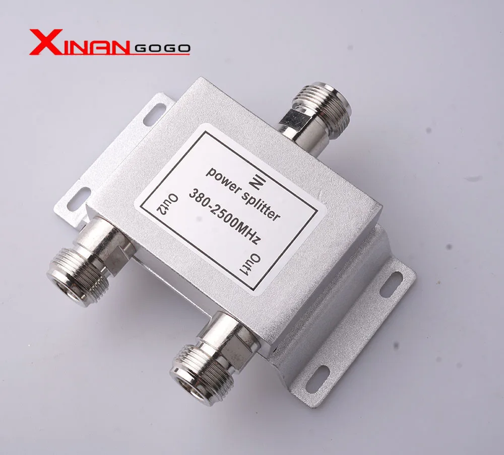 Xinangugo N female от 1 до 2 Way Разветвитель мощности 380-2500 МГц сигнал флейта женский 50 Ом -