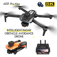 8k hd ae8 pro obstacle avoidance drone gps positioning drone brushless motor quadcopter aerial photography rc airplane toys gift