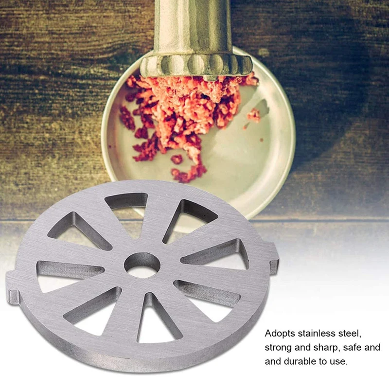 LJL-мясорубка режущий нож из нержавеющей стали с режущей головкой диск отверстием