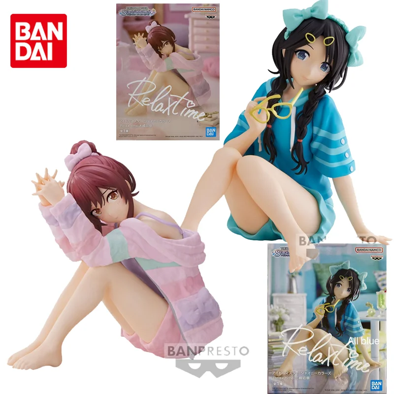 

Bandai Original THE iDOLM@STER: Shiny Colors Relax time Osaki Amana Mitsumine Yuika Anime Action Figure Toys For Girl Kids Gifts