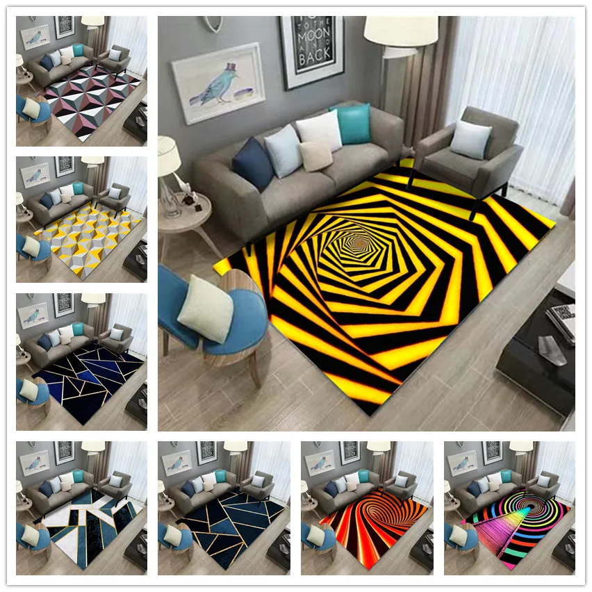 

Современные коврики для гостиной геометрические искусственные Домашние коврики для ванной, коврики для гостиной, домашний декор