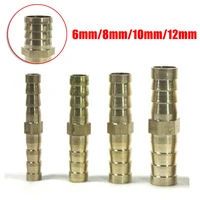 brass hose connector fittings straight connection connectors 6mm8mm10mm12mm adapter pressure washer brass karcher hose lance fit