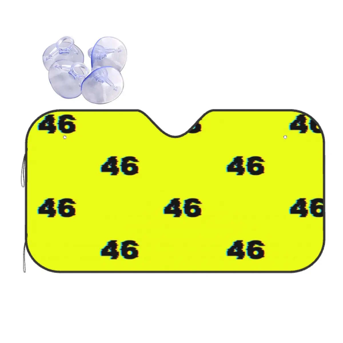 

Racing Vr-46 MOTORSPORT Sunshade Windscreen Folding Cover Front Block Window 76x140cm Sunshade Visor Solar Protect