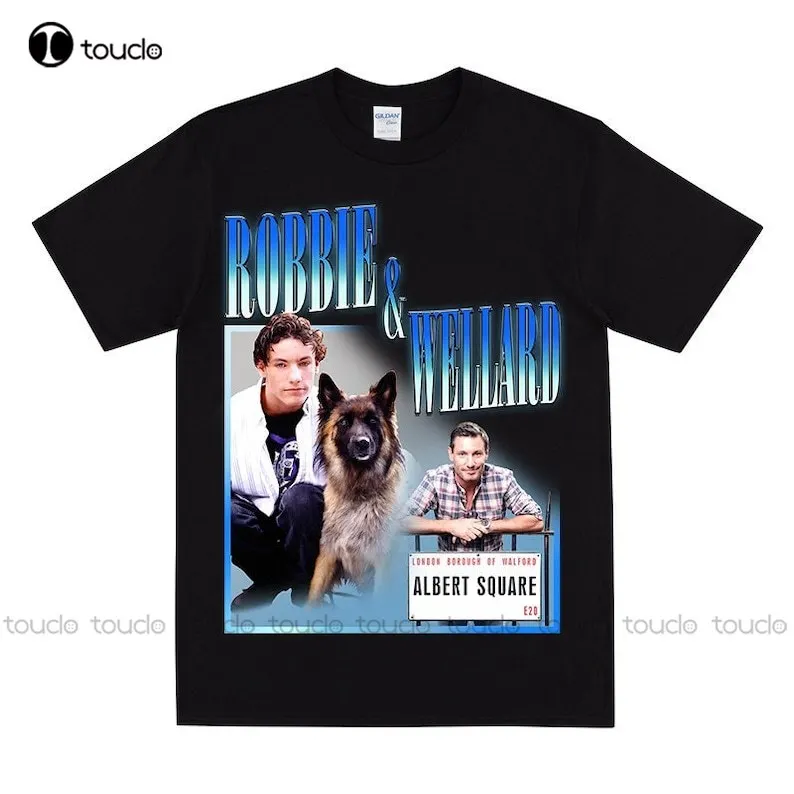 

Robbie & Wellhard новая футболка, забавная футболка Eastenders, Робби футболка «Джексон», винтажная цифровая печать 90-х годов, индивидуальный подарок