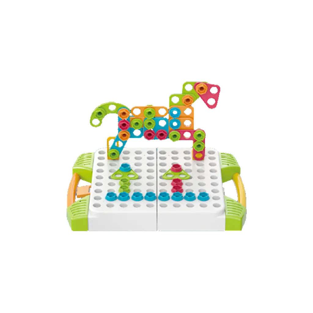 

Creative Drill Electric Toy Of Learning Screw Puzzle 3D 119 Pieces Building Education