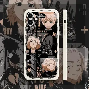 tokyo revengers mikey phone cover for iphone 11 12 13 pro max case cartoon iphone 7 case 6 8 plus se2020 x xs xr celular чехо