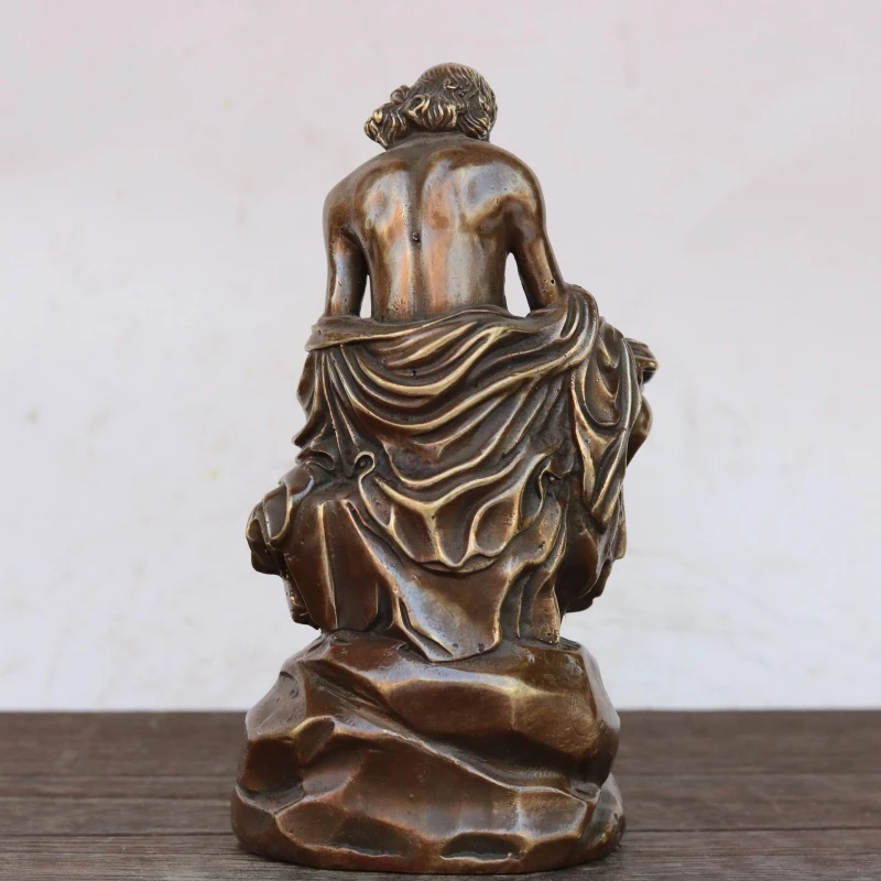 Бронзовая статуя Bodhidharma Патриарха сокровищающая и просветляющая украшение для