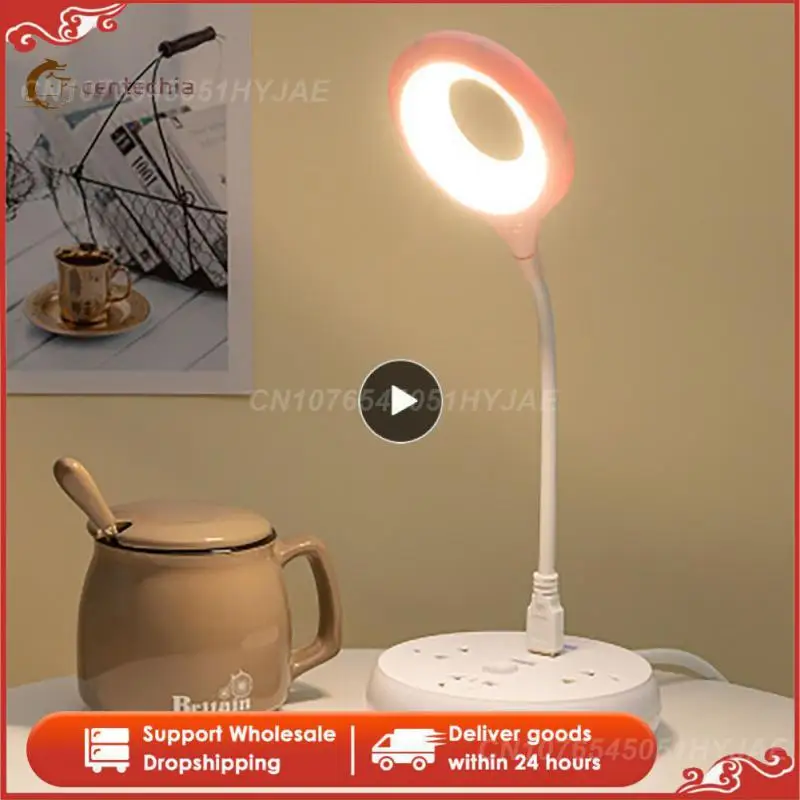

Table Lamps Usb Eye Protection Dormitory Bedside Lamp Portable Led Desk Lamp Lamp Night Light Book Lights Direct Plug
