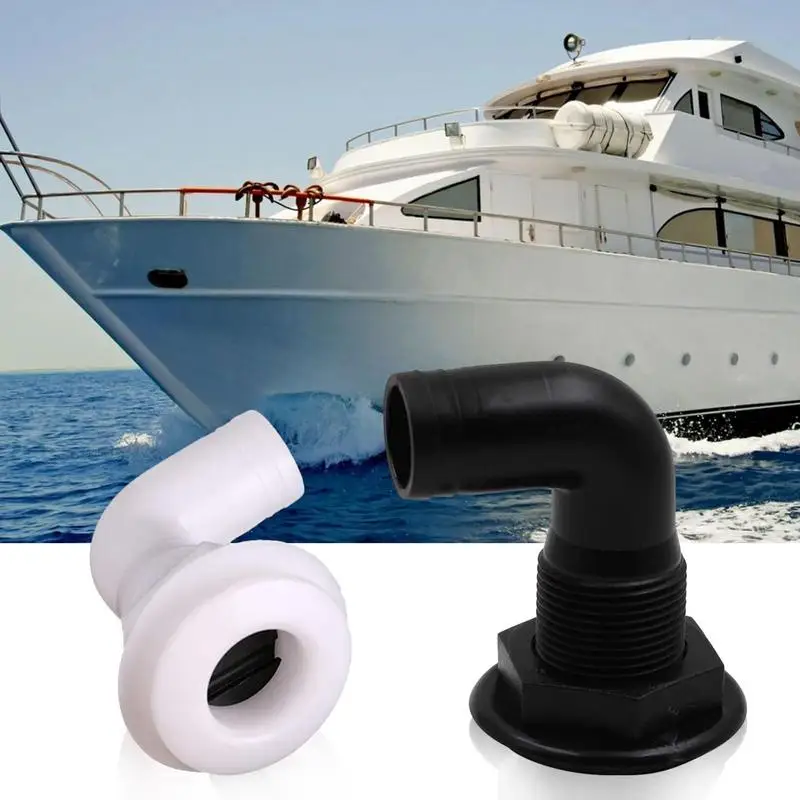 

Marine Drainage Outlet Yacht Bilge Drainage Outlet Right Angle Yacht Bilge Outlet Hull Right Angle Black/White For Accessories