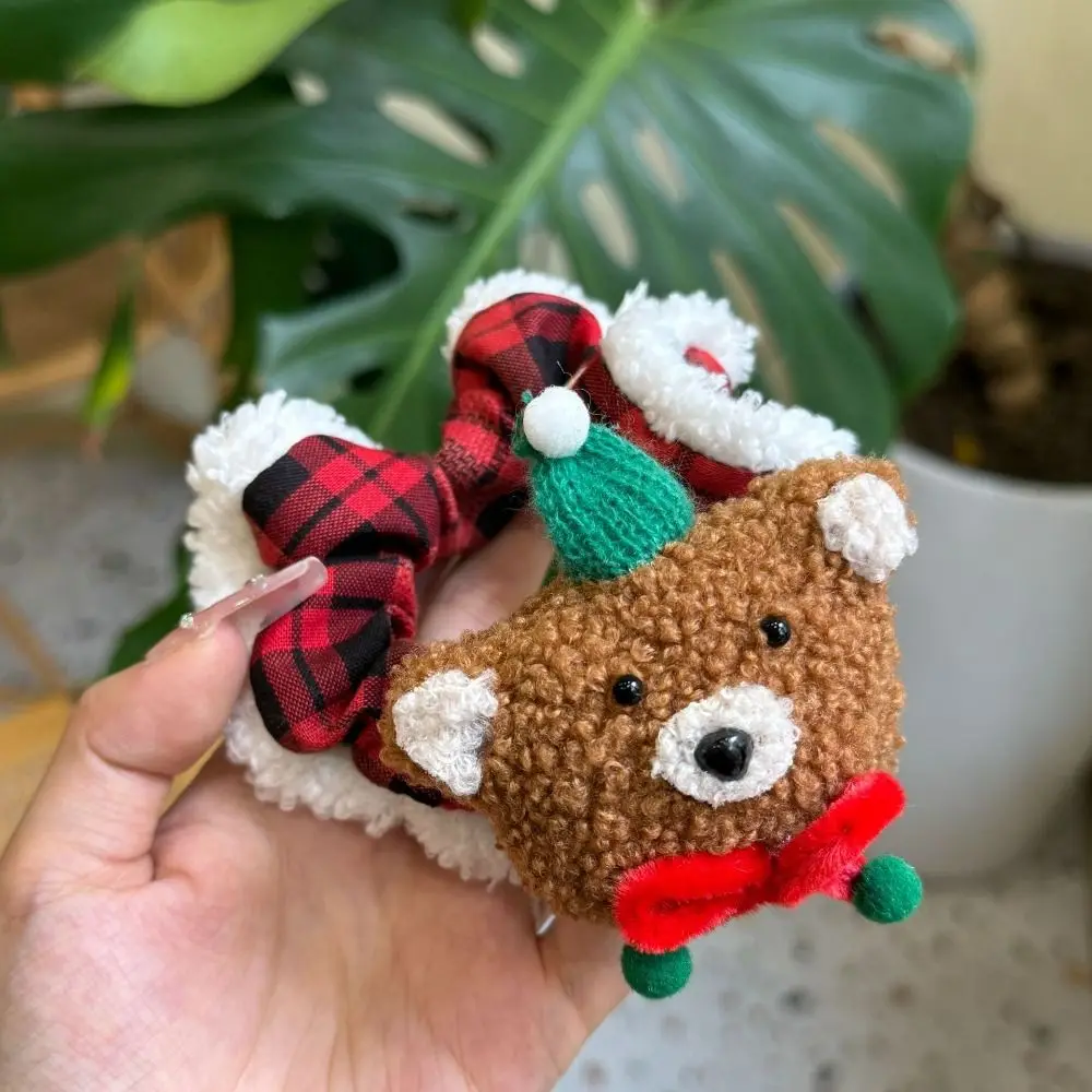 Уникальная заколка для волос с рождественским щенком из мультфильма