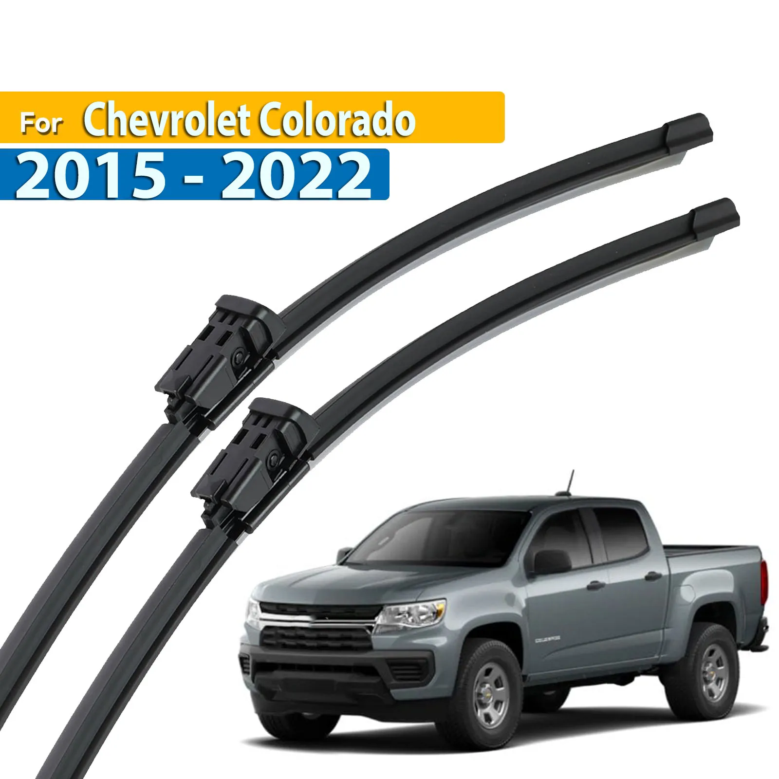 

Передние щетки стеклоочистителя Erick's LHD для Chevrolet Colorado 2015-2022, лобовое стекло, лобовое стекло, автомобильные щетки от дождя 22 "+ 18"