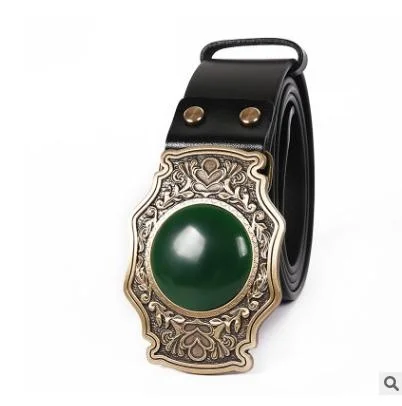 

Бесплатная доставка, новый ремень из 100% натуральной коровьей кожи с медной пряжкой, модные ремни из натуральной кожи с заклепками