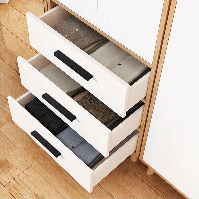 Черные золотые мебельные ручки из алюминиевого сплава для кухни | Обустройство