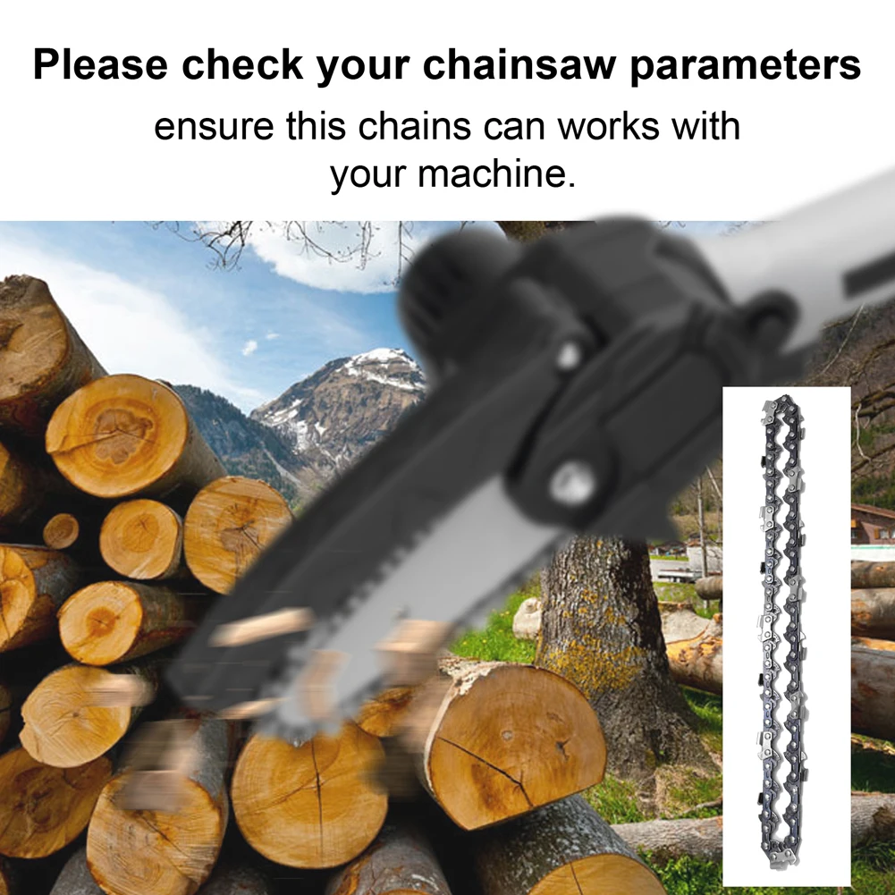 

Chains Chains Wood Chain Replacement Steel Chainsaw Cutting Electric Saw Branch Mini Set Inch 4/6/8 Sharp Cordless