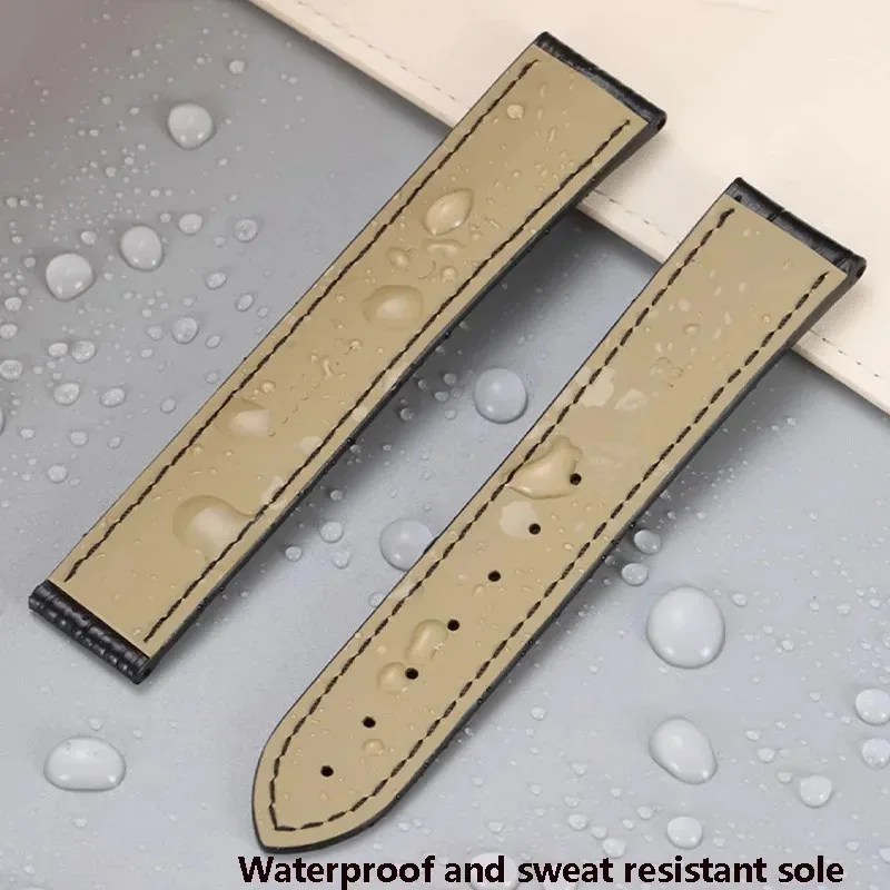 Высококачественный ремешок для часов из натуральной кожи для Rado Dia Master Coupole Series R22861165 R14129116, ремешок для часов, мужской и женский браслет (art.: 3920d9afe6606) - 3920d9afe6606