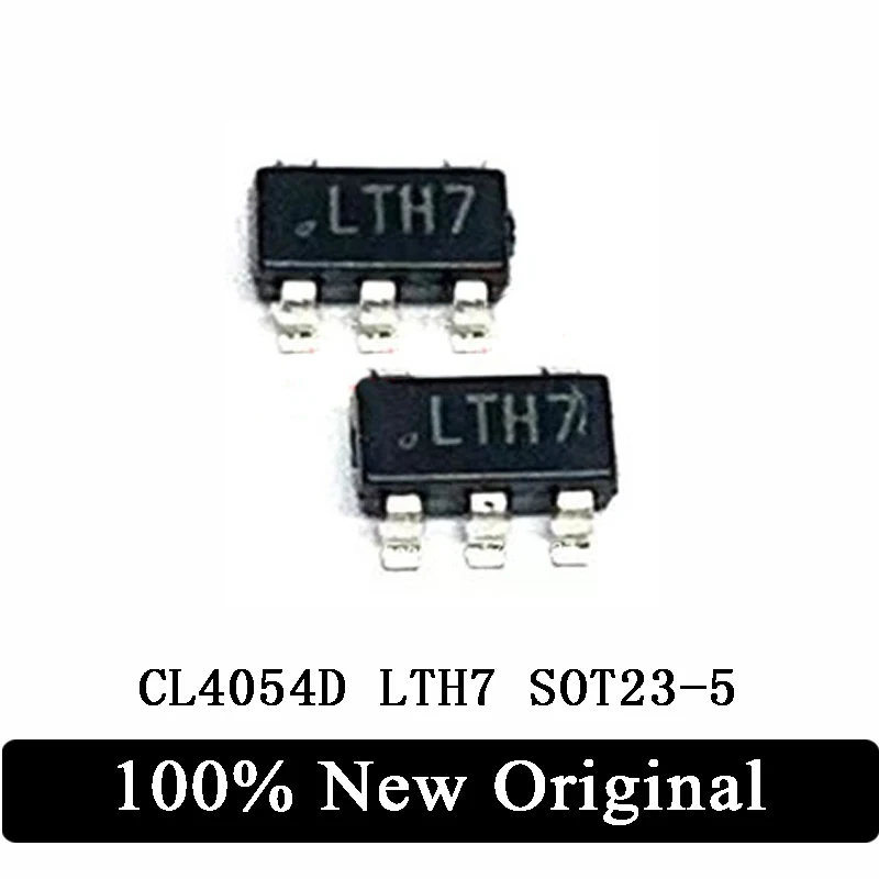 

50Pcs CL4054D LTH7 SOT23-5 high current 500MA lithium battery charging chip low standby power consumption IC Chip In Stock