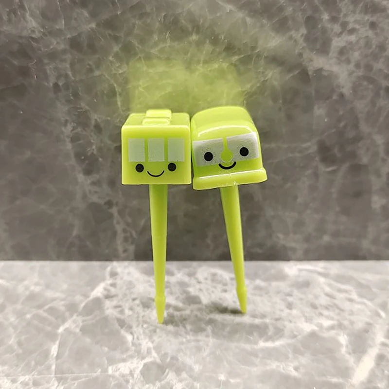 Вилка-шафаль для разбивания фруктов мини-милый контейнер еды с животными детей