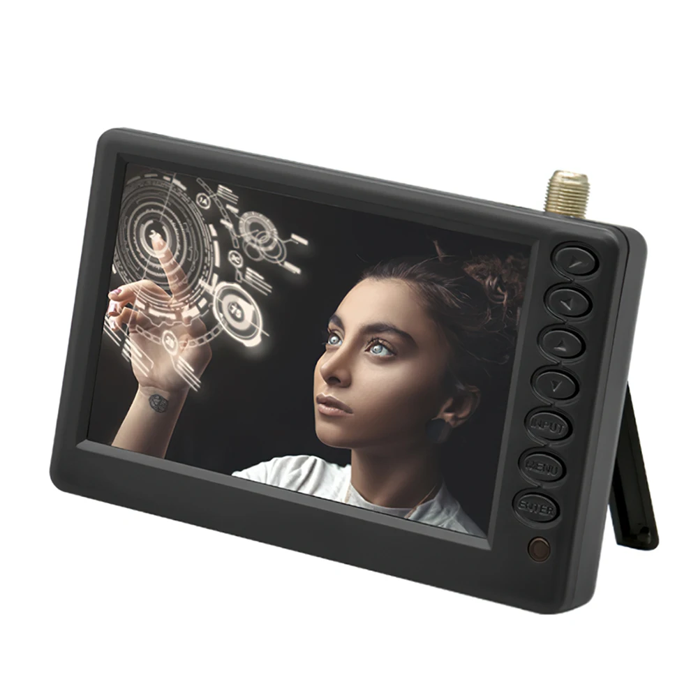 

Car Television Pocket TV D5 5 Inch DVB-T2 ATSC TDT Digital and Analog Mini Small Car Television Portable TV Support USB MP4 AC3