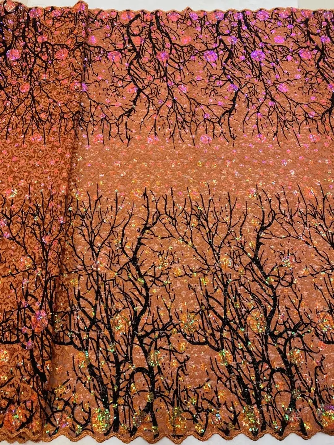 

NEW High Quality 2021 Tulle sequins French Nigerian Lace Fabrics Pearls Embroidered Gold African Lace Fabric