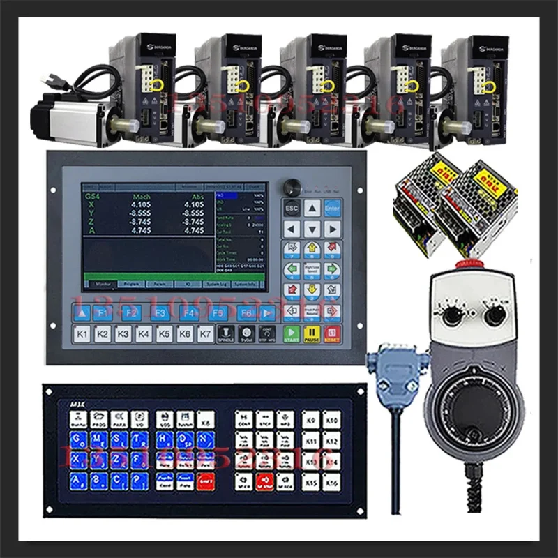 Ddcs-Expert/M350 3/4/5-осевой контроллер гравировального станка с ЧПУ 750 Вт 220 В комплект