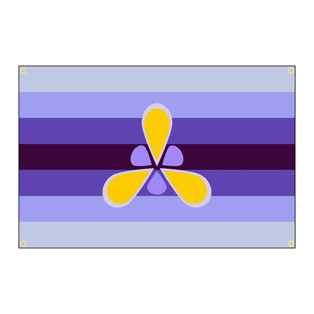 

Альтернативный ксеногенный флаг 3x5 футов, поли Радужный Флаг