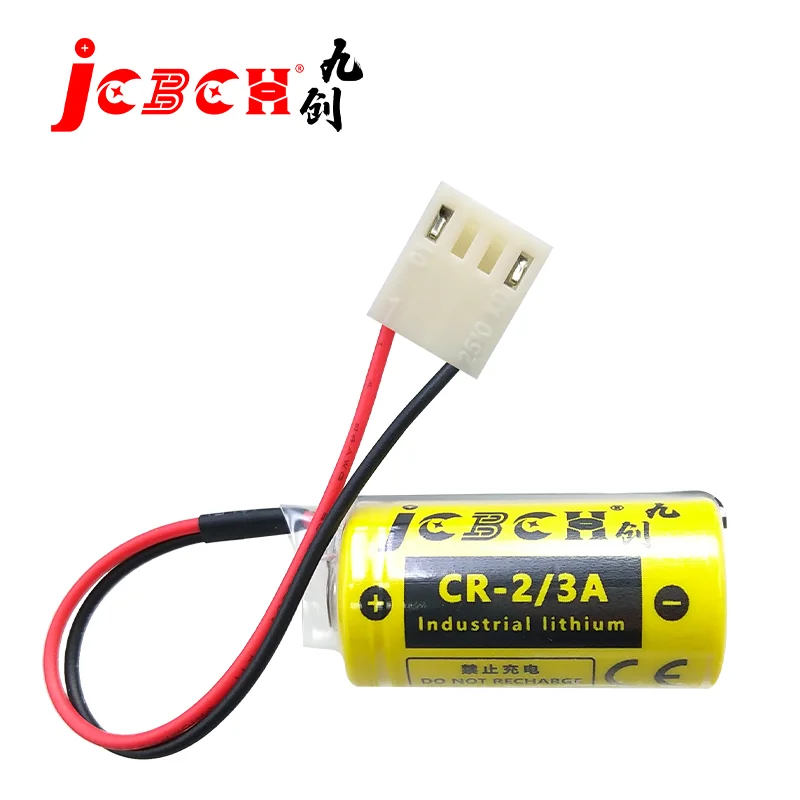 Фото Одноразовая литиевая батарея JCBCH CR-2/3A 3В, подходит для контроллера материнской платы станка с ЧПУ HAAS. №4