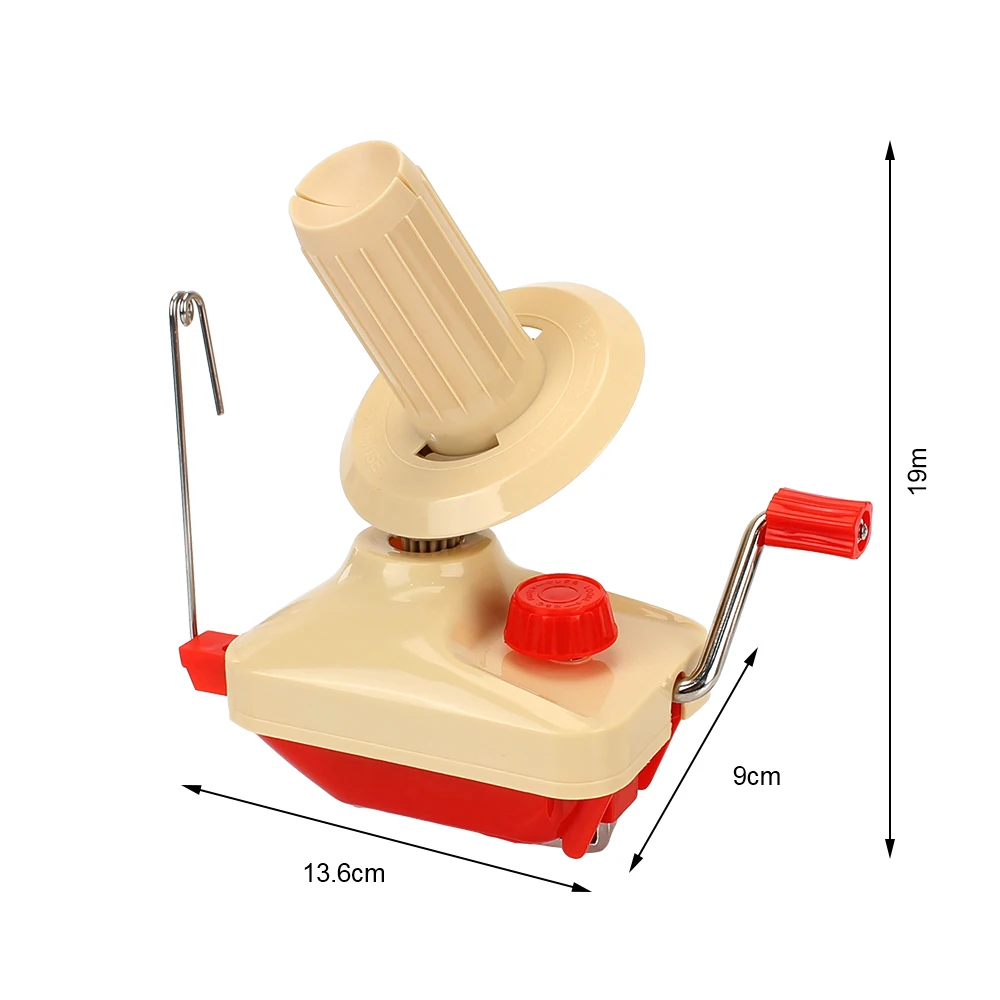 Fiber Wool Winder Machine Handheld Swift Coiler Yarn Hand Operated Manual Peeler Making Portable |
