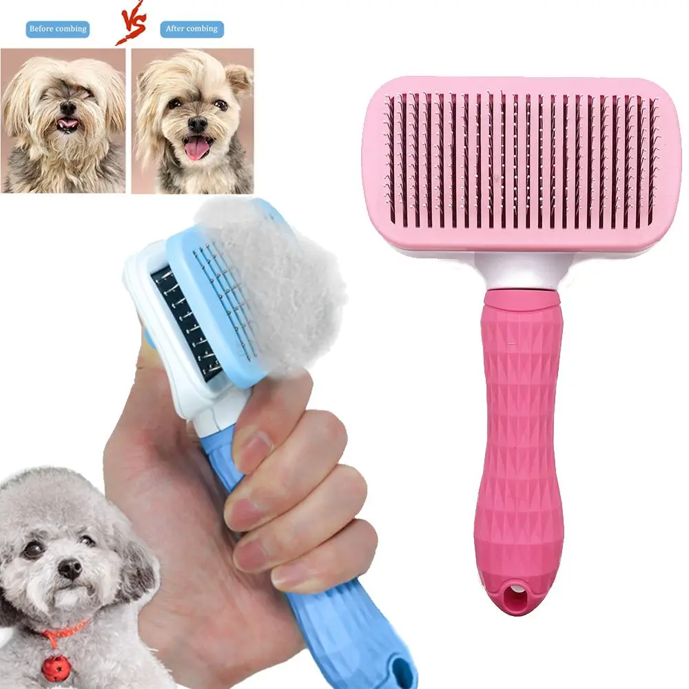 

Щетка для груминга собак и кошек, улучшает кровообращение, удаляет частицы, подкладки, силиконовая, самоочищающаяся, для груминга домашних ...