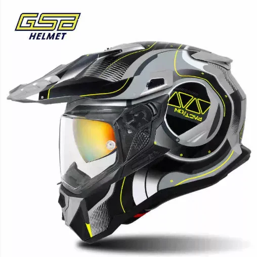 

GSB XP-22 Раллийный шлем Мотоциклетные внедорожные шлемы Солнцезащитный крем для езды на дальние расстояния Вентиляция Всесезонные cascos para moto men