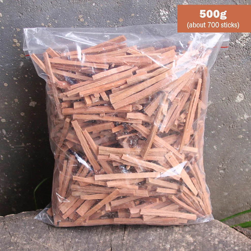 

500G Natural Sandalwood Strips For Buddha Lao Shan Sandalwood Aromatherapy Deodorizing /Purifying Air Buddha Incense