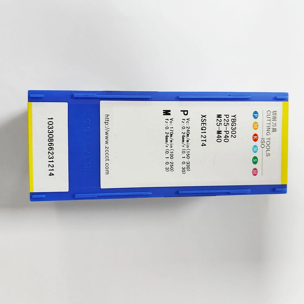 HUAZHICHUN YBG302 XSEQ12T4 100% оригинальная твердосплавная вставка